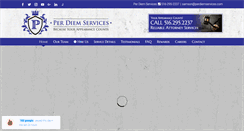 Desktop Screenshot of perdiemservices.com